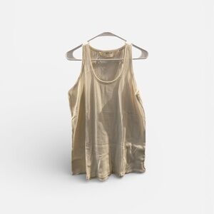 Peace Love World Cream Tank Top